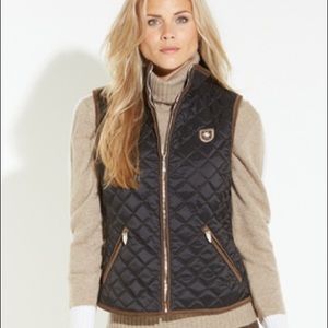 M Miller Black NORA VEST Like-New condition Size M